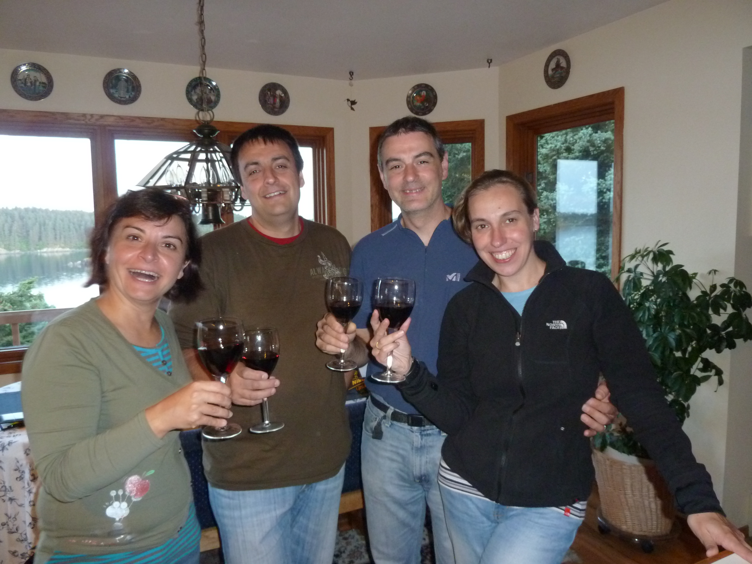 Silvia, Ismael, Pilar and Alex-Barcelona